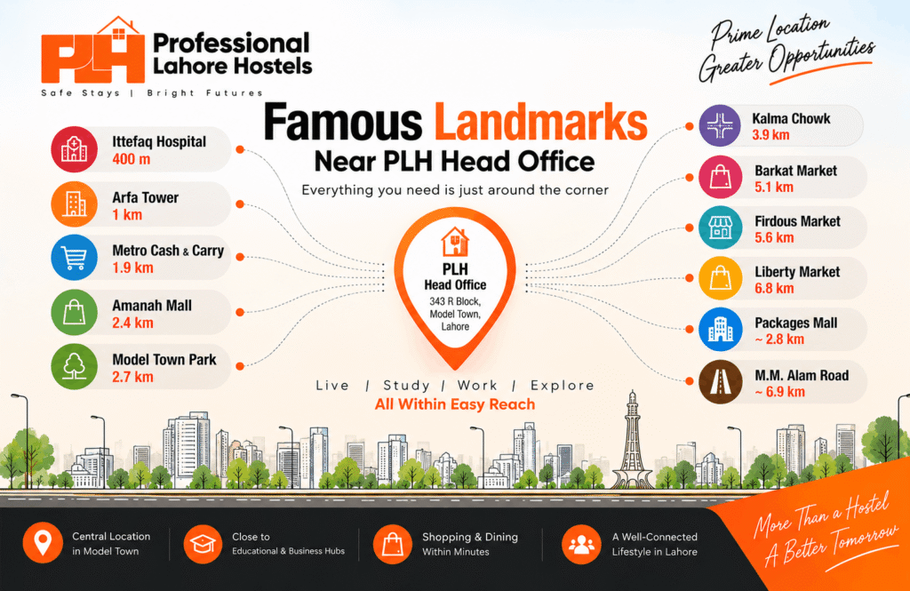 Landmarks Near PLH
